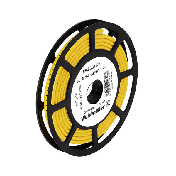 WEIDMÜLLER Kabelmarkierer CLI M 2-4 GE/SW 1 CD -Art. 1568301505
