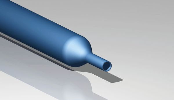 CIMCO Schrumpfschlauch 2,5/1,0mm 11,5m 2:1 Box dünnwandig blau -Art. 181670
