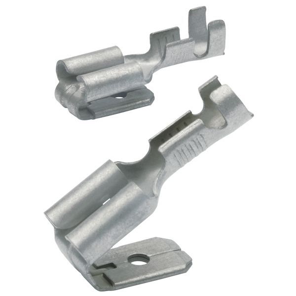 KLAUKE Flachsteckhülse n. DIN 6,3x0,8mm 1,5-2,5qmm m Abzweig VZ -Art.1730AZ