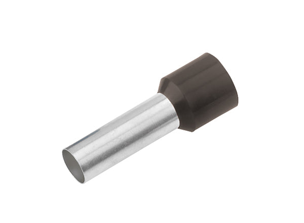 CIMCO Aderendhülse Isolierte 1,5qmm 12mm schwarz -Art.182335