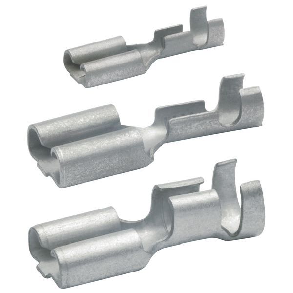 KLAUKE Flachsteckhülse n. DIN 6,3x0,8mm 4-6qmm VZ -Art.1750