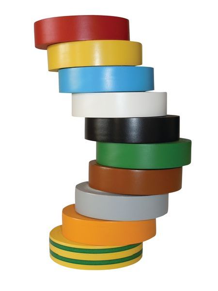 HELLERMANNTYTON Isolierband HTAPE-FLEX15-15x10-PVC-MIX 10 -Art.710-00146