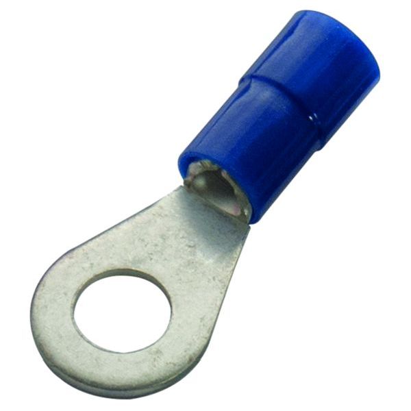 HAUPA Ringkabelschuh blau isoliert 1,5-2,5 M4 PVC -Art.260270