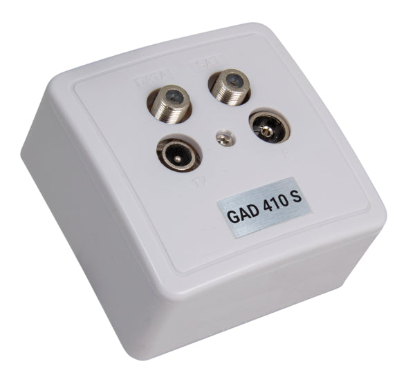 TRIAX Durchgangsdose GAD 410 S -Art. 306410
