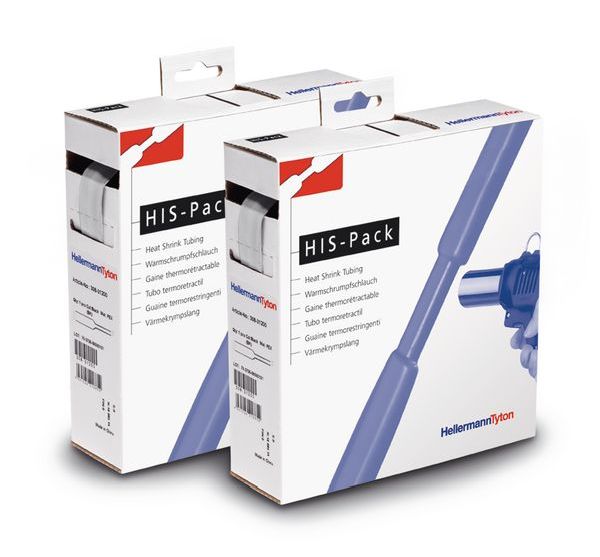 HELERMANN TYTON Insultite Schrumpfschlauch HIS-1 PEX Transparent (CL) -Art. 300-32543