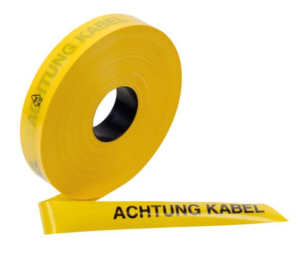 3M Trassenwarnband Rollen TrasswabaKabel Warnband Achtung Kabel -Art.7000063486