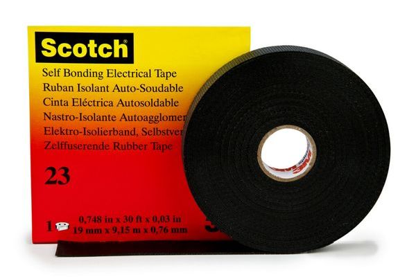 3M Isolierband Scotch23-19x9.15 19mmx9,15m schwarz -Art.7000007286
