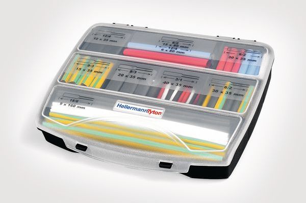 HELERMANN TYTON Warmschrumpfschlauch 3: 1 Set ShrinKit 321 Basic Mix -Art. 380-03005