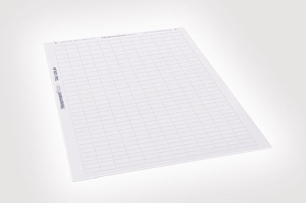 HELERMANN TYTON Etikett TAG124LA4-1101-WH Helatag -Art. 594-11017