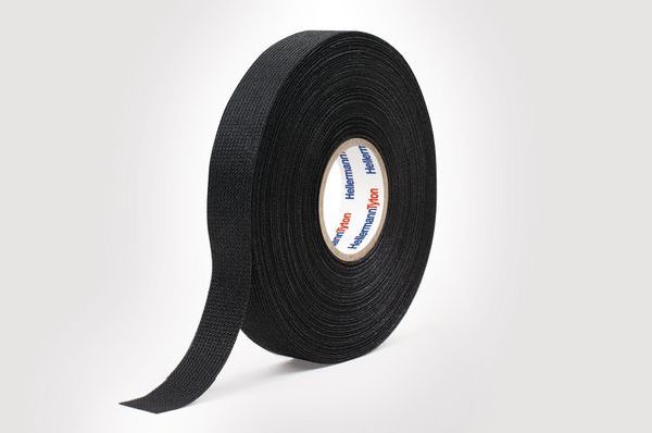 HELLERMANNTYTON Wickelband HTAPE-PROTECT300 PET BK 19mmx25m schwarz -Art.712-10001