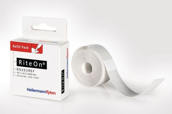 HELERMANN TYTON Etikett RO202REF-1401-WH RiteOn -Art. 550-11401
