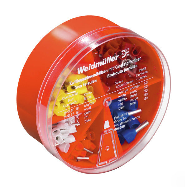 WEIDMÜLLER Aderendhülse ZH-BOX 0,5-2,5QMM -Art. 9025390000