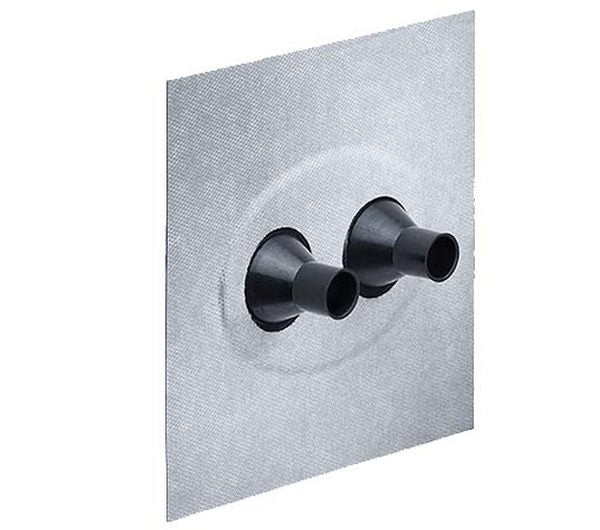 KAISER Doppel-Rohrmanschette 9089-55 2fach 15-22mm Vlies-Butyl -Art.9089-55
