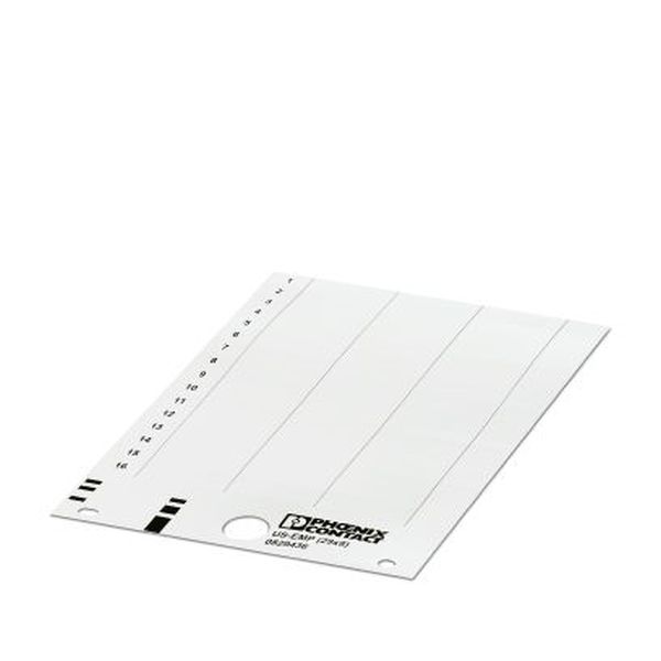 PHOENIX CONTACT Einrastschildchen US-EMP (29X8) weiss unbeschriftet -Art. 0829436
