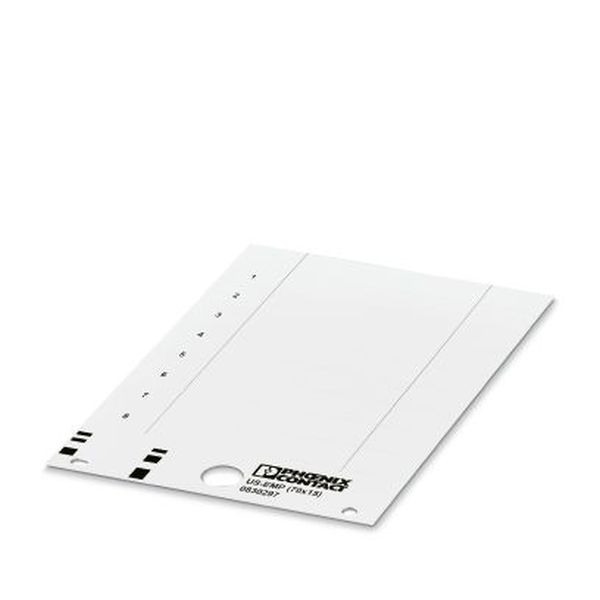 PHOENIX CONTACT Einrastschildchen US-EMP (70X15) weiss unbeschriftet -Art. 0830297
