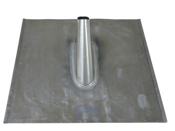 TELEVES Deutschland Bleiblechziegel BBZ60G gross für Mast 60mm 500x480mm -Art. X2014
