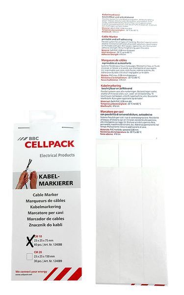 CELLPACK Kabelmarkierer CM 10 -Art. 124088
