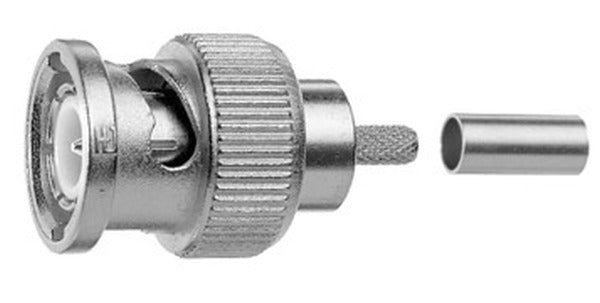 TELEGÄRTNER BNC-Kabelstecker Crimp/Crimp 75 Ohm G40 (1.2/4.9) -Art. 100023449
