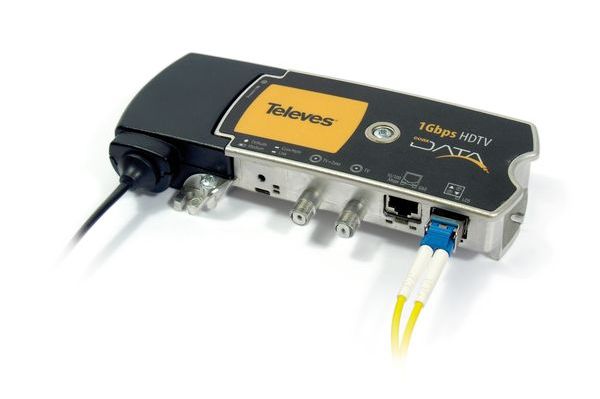 TELEVES Deutschland Adapter Coaxdata Ethernet Hybrid EKA1000SFP 1000 Mbps 1x RJ45 + SFP -Art. 769202

