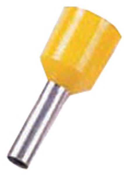 INTERCABLE Aderendhülse ICIAE612K 6mm ² 12mm gelb -Art.180801