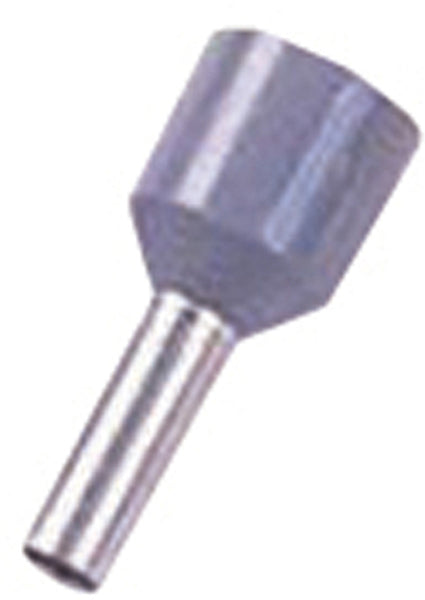 INTERCABLE Aderendhülse ICIAE410K 4qmm 10mm grau -Art.180794