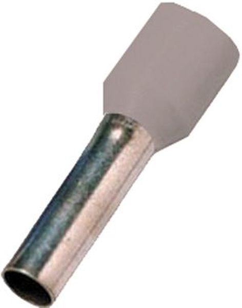 KLAUKE Aderendhülse ICIAE410 isoliert 4qmm 10mm grau -Art. 180793