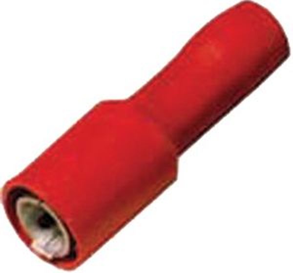 INTERCABLE Rundsteckhülse ICIQ1RSH 0,5-1qmm 4mm rot -Art.180862