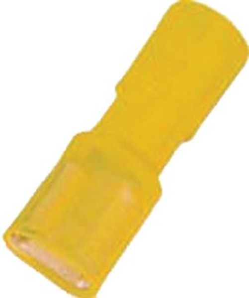 INTERCABLE Flachsteckhülse ICIQ668FHVI volli. 4-6qmm 6,3x0,8 gelb -Art.180931