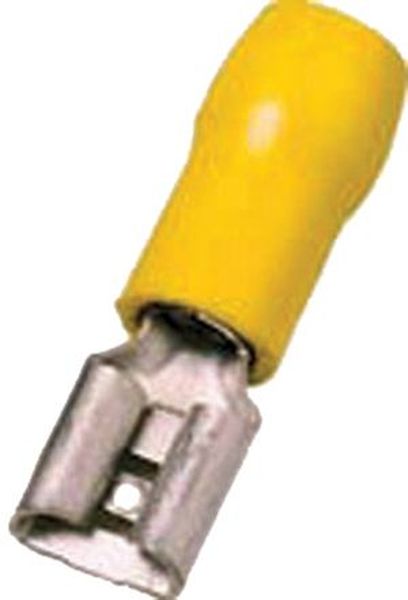 INTERCABLE Flachsteckhülse ICIQ668FH isoliert 4-6mm gelb MS -Art.180930