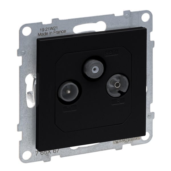 LEGRAND Einzeldose SEANO TV-R-SAT f.HD-TV sw -Art. 765367
