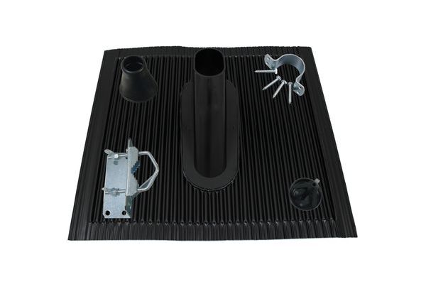 TELEVES Deutschland Mastzubehör-Set MAZ60S 60mm Aluziegel schwarz -Art. 244024
