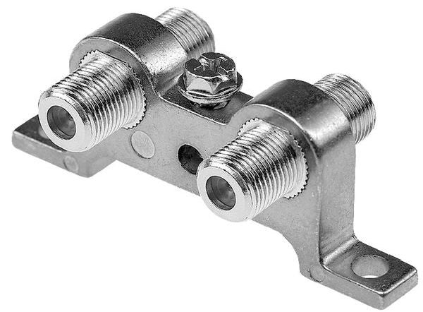 AXING doppel F-Verbinder CFA 9-01 hohe Rückflussdämpfung -Art. CFA00901
