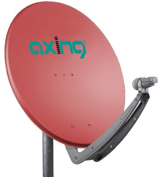 AXING SAT-Spiegel SAA 85-03 ziegelrot -Art. SAA08503
