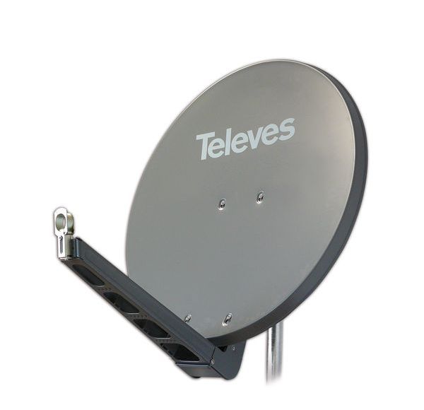 TELEVES Deutschland SAT-Spiegel ABAKUS S75QSD-G BxH75x85cm Arm klappbar graphit -Art. 790202
