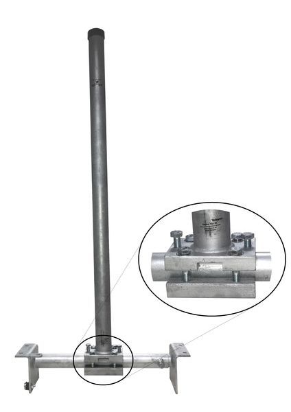 TELEVES Deutschland Dachsparrenhalter SPAHA120XL 125cm-Spiegel Rohr 130cm Abst -Art. 243302
