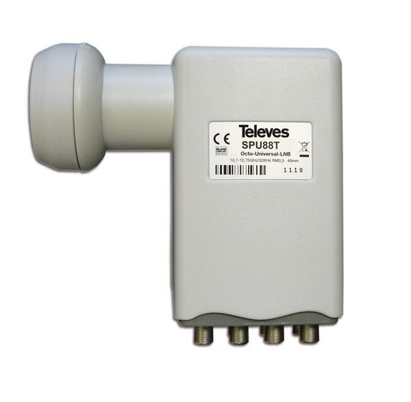 TELEVES Deutschland LNB 40mm SPU88T Octo-Switch 8 Teiln -Art. 761301
