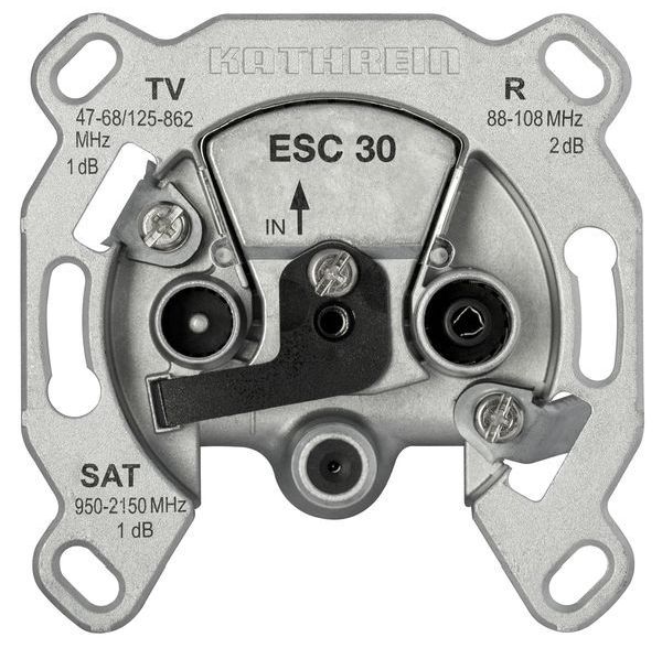 KATHREIN Digital Systems Einzelanschlussdose ESC 30 3fach -Art. 21110013
