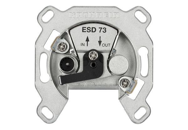 KATHREIN Digital Systems Breitband-Verteilerdose ESD 73 1-Loch -Art. 21110037
