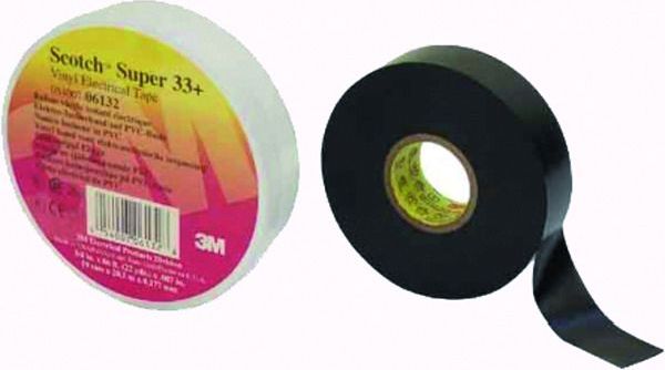 3M Isolierband Super33+-19x6 19mmx6m schwarz -Art.7000058432