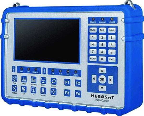 MEGASAT Satmessgerät HD5 Combo -Art. 2600014
