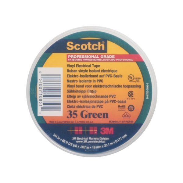 3M Band Scotch35-19x20gn NR.35 19mmx20m grün -Art.7100238734