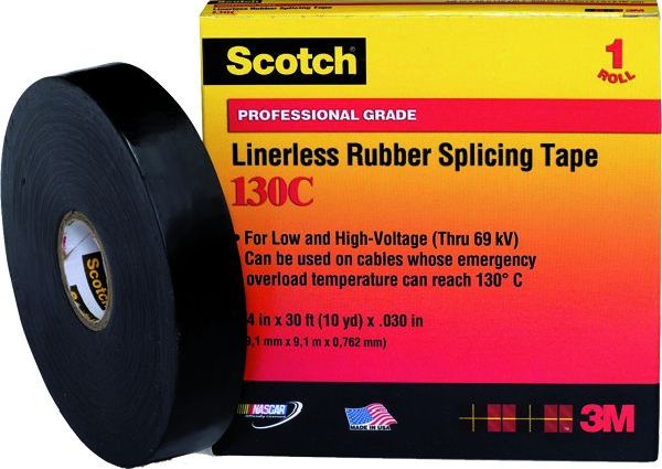 3M Selbstverschweissendes Kautschukband Scotch130C-19x9.15 19mmx9m -Art.7000006085