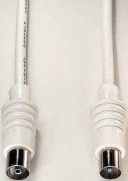 NEUTRAL E+P Ant.-Anschlusskabel HFA 10 Antennen-Kabel >90Db 10,0m We -Art. 0002135000

