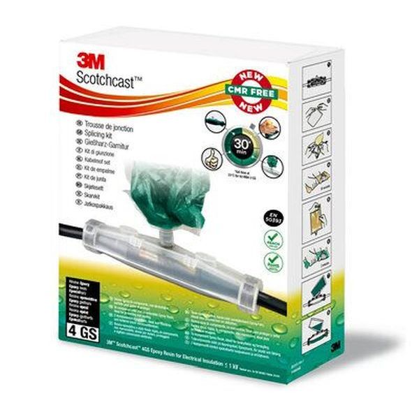 3M Gießharz-Verbindungsgarnitur Scotchcast 0,6/1 kV 4x6-16/5x 2,5-10mm² -Art.7100229876