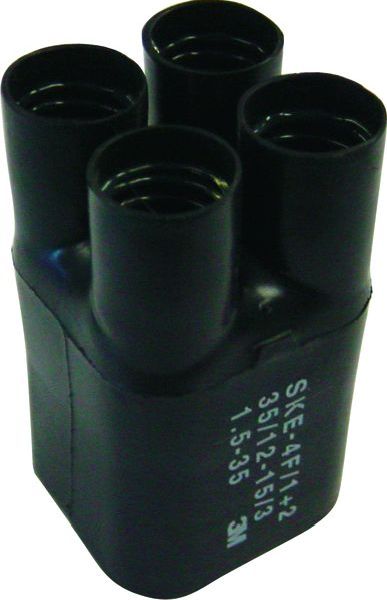 3M Warmschrumpf Aufteilkappe SKE4F/1+2 für 4x1,5-4x25qmm -Art. 7000061597
