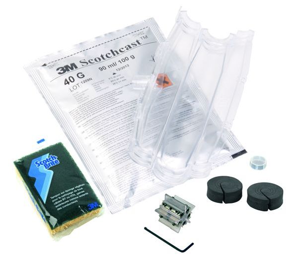 3M Giessharz-Verbindungsgarnitur 92-NBA3C (MHD) mit Schraubverbinder -Art.7000092605