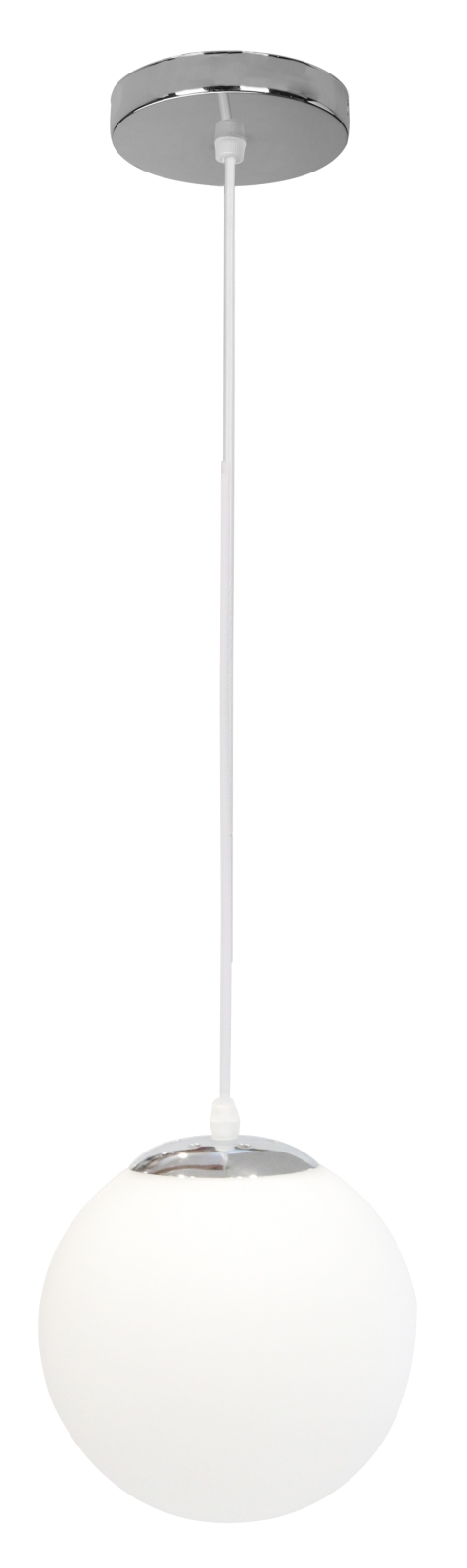 Erste Pendelleuchte Glint, 1x E27, IP20, chrom