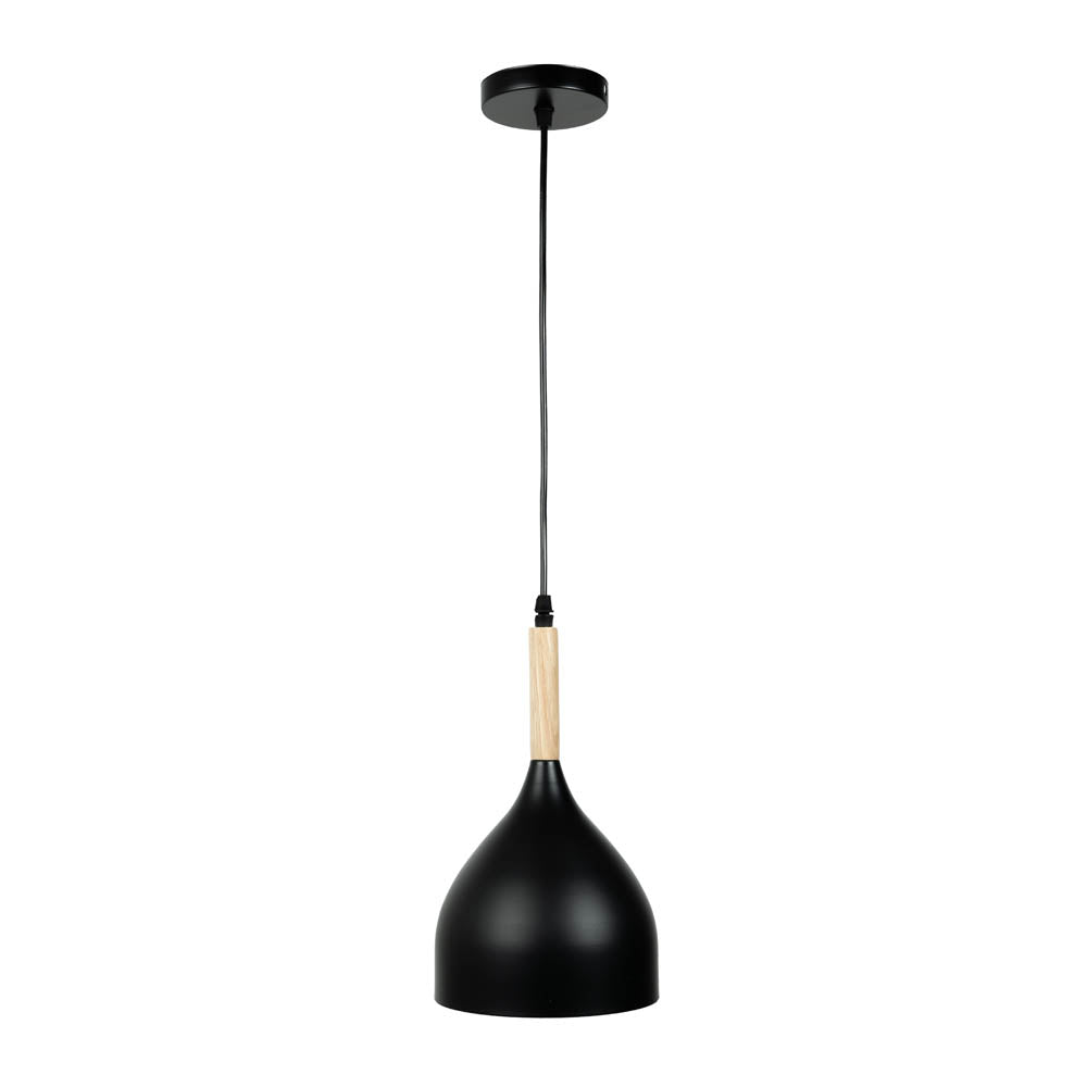 Erste Pendelleuchte Player, 1x E27, IP20, schwarz