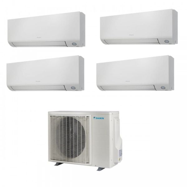 Daikin Klimagerät Perfera ALL Season Schalttafeln Split 9000+9000+9000+12000+4MXM68A Inverter R-32 PERFERA-9-9-9-12