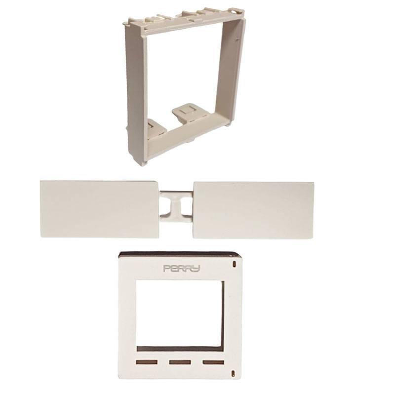 Perry 1PAK002NS Thermostat-Abdeckplatte Sand